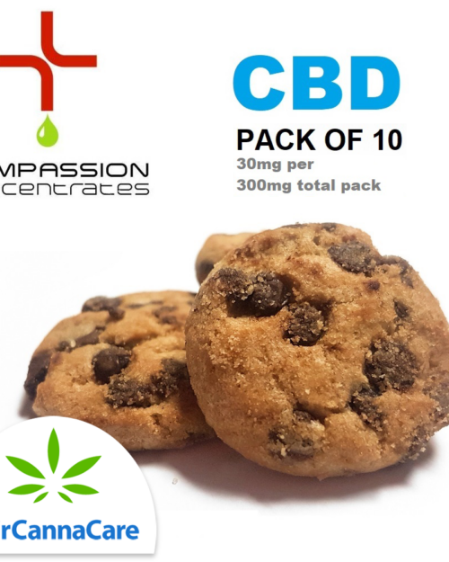 Chips A’High Cookies (CBD) | Pack of 10 | 30mg each