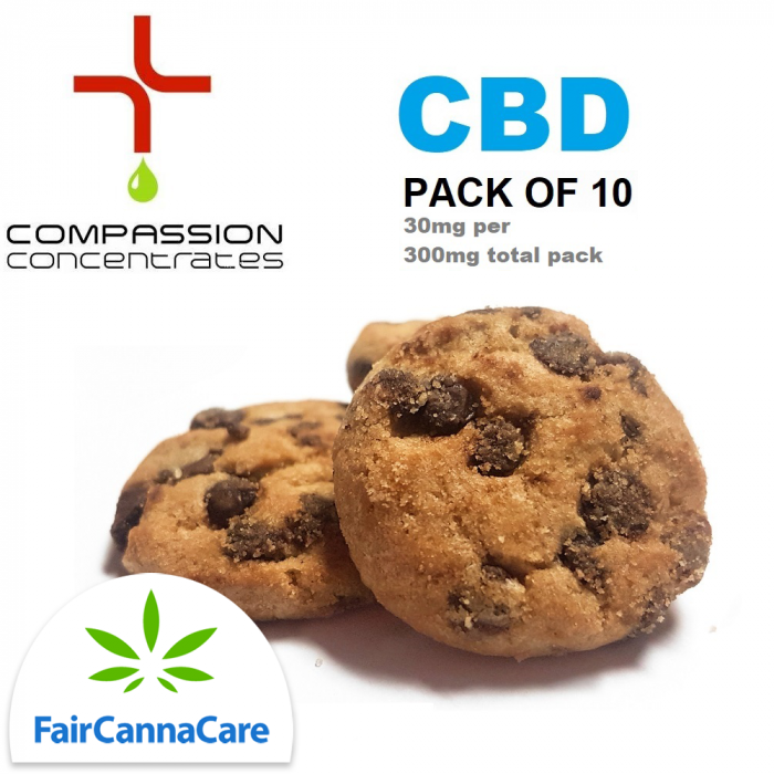 Chips A’High Cookies (CBD) | Pack of 10 | 30mg each