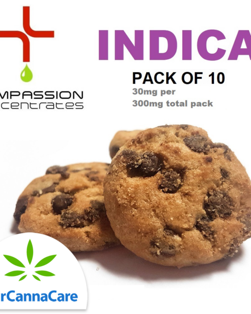 Chips A’High Cookies (Indica) | Pack of 10 | 30mg each