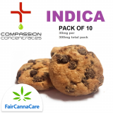 Chips A’High Cookies (Indica) Pack Of 10 30mg