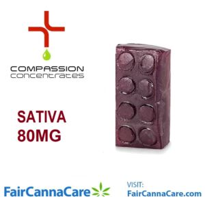 Sativa Gummies (80mg THC)