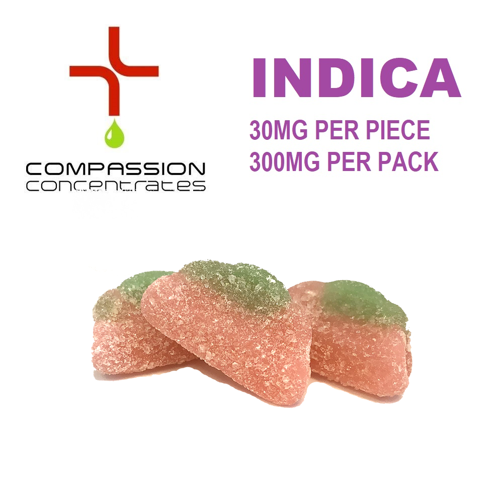Buzzy Watermelons Indica Edibles