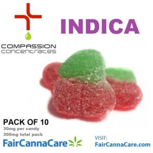 Cherry Blasters (Indica) | Pack of 10 | 30mg each