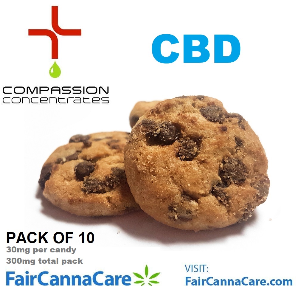 Chips A’High Cookies (CBD) | Pack of 10 | 30mg each
