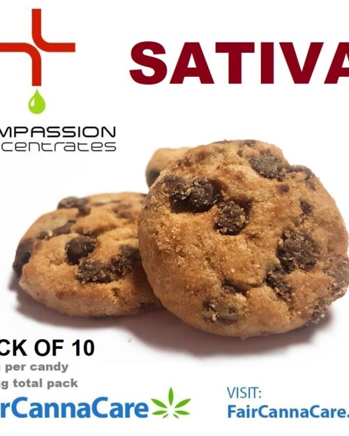 Chips A’High Cookies (Sativa) | Pack of 10 | 30mg each