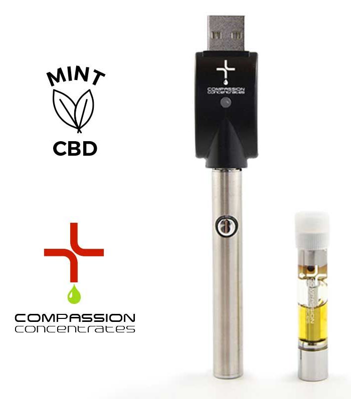 CBD Mint Compassion Concentrates Pen Kit