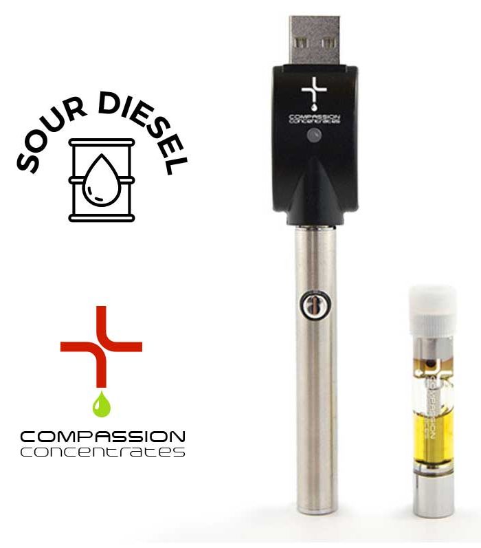 Sour Diesel Compassion Concentrates Pen Kit