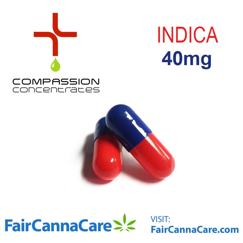 Indica Capsules (40mg or 80mg)