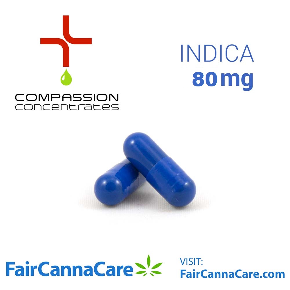 Indica Capsules (40mg or 80mg)