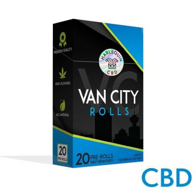 Van City Rolls | Harlequin | CBD | Sativa Dominant Hybrid