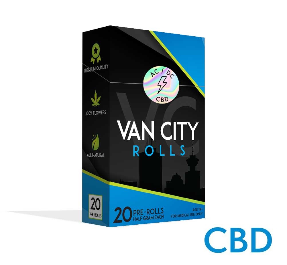 Van City Rolls | ACDC | CBD | Sativa Dominant Hybrid