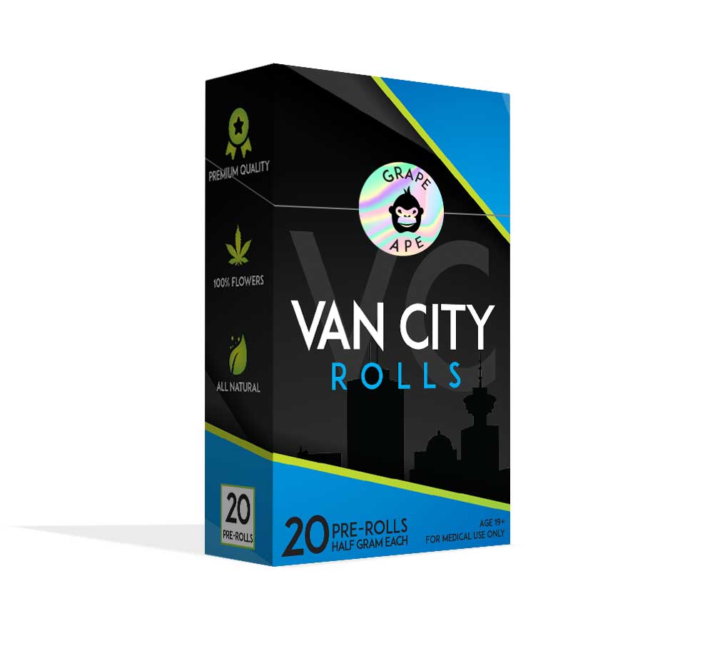 Van City Rolls | Grape Ape | Indica Dominant Hybrid