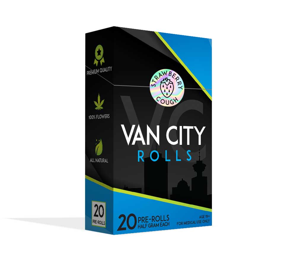 Van City Rolls | Strawberry Cough | Sativa Dominant Hybrid