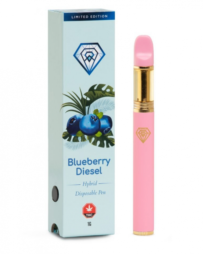 Blueberry Diesel Diamond Disposable Vape Pen