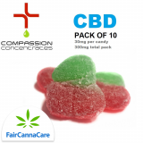 Cherry Blasters CBD Candy Edibles