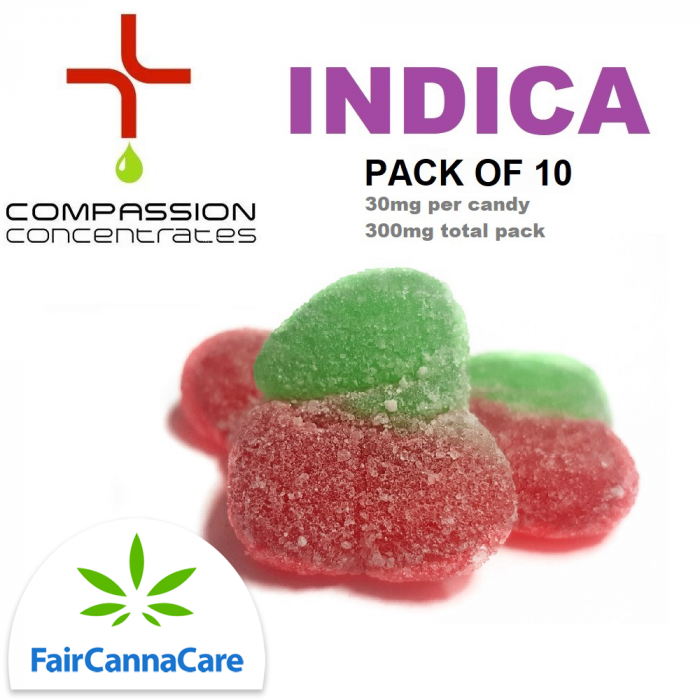 Cherry Blasters (Indica) | Pack of 10 | 30mg each