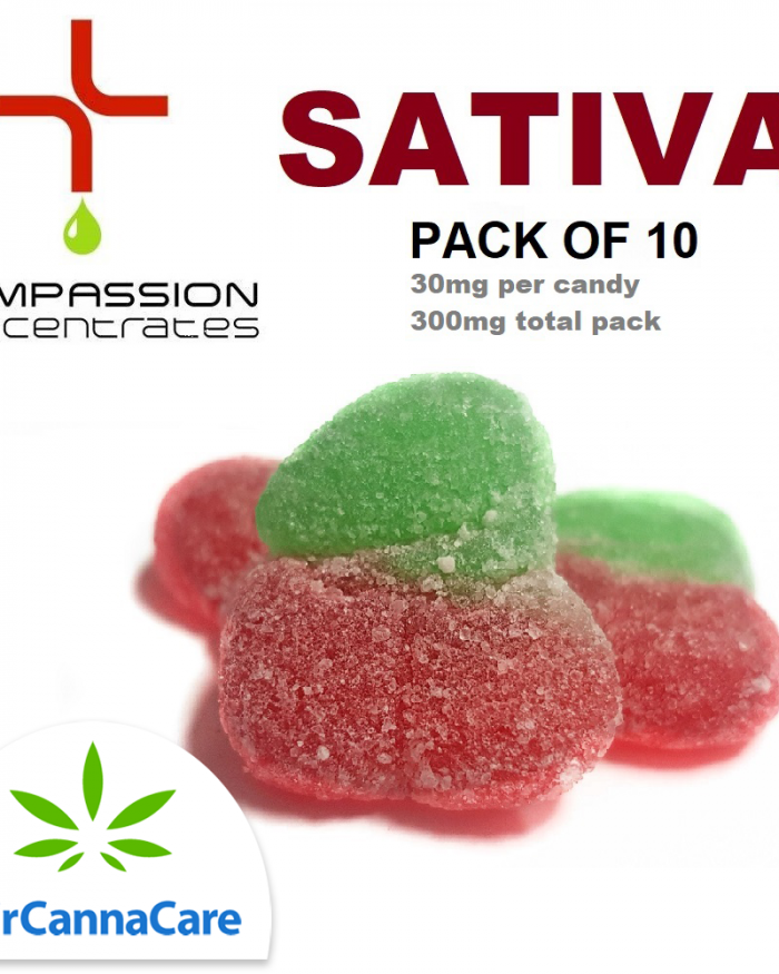 Cherry Blasters (Sativa) | Pack of 10 | 30mg each