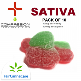 Cherry Blasters Sativa Candy Edibles