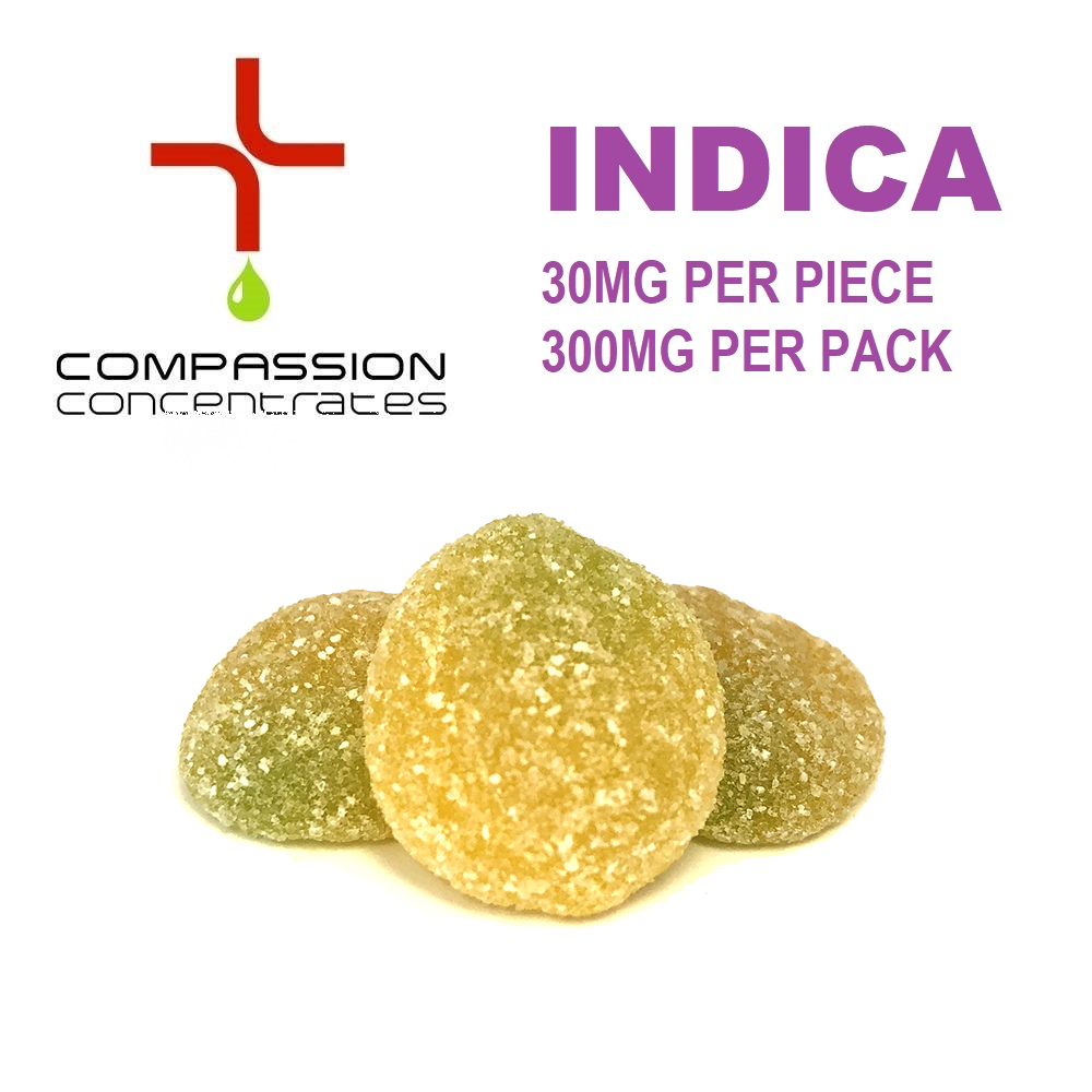 Buzzy Mangos (Indica) | Pack of 10 | 30mg each