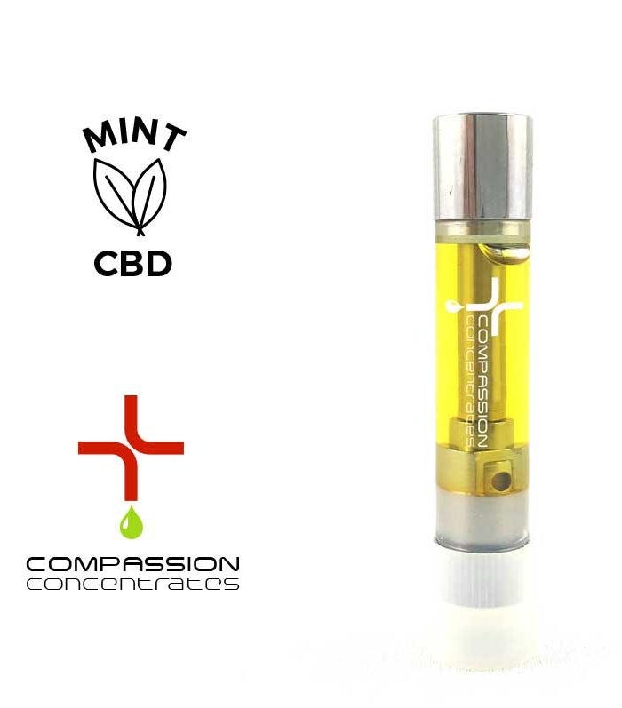 CBD Mint 1 ml Vape Cartridge