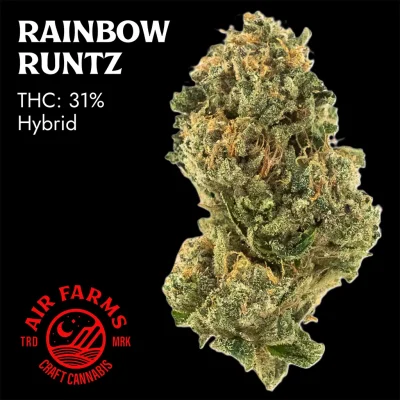 Rainbow Runtz Marijuana (Craft AAAA+) by Air Farms