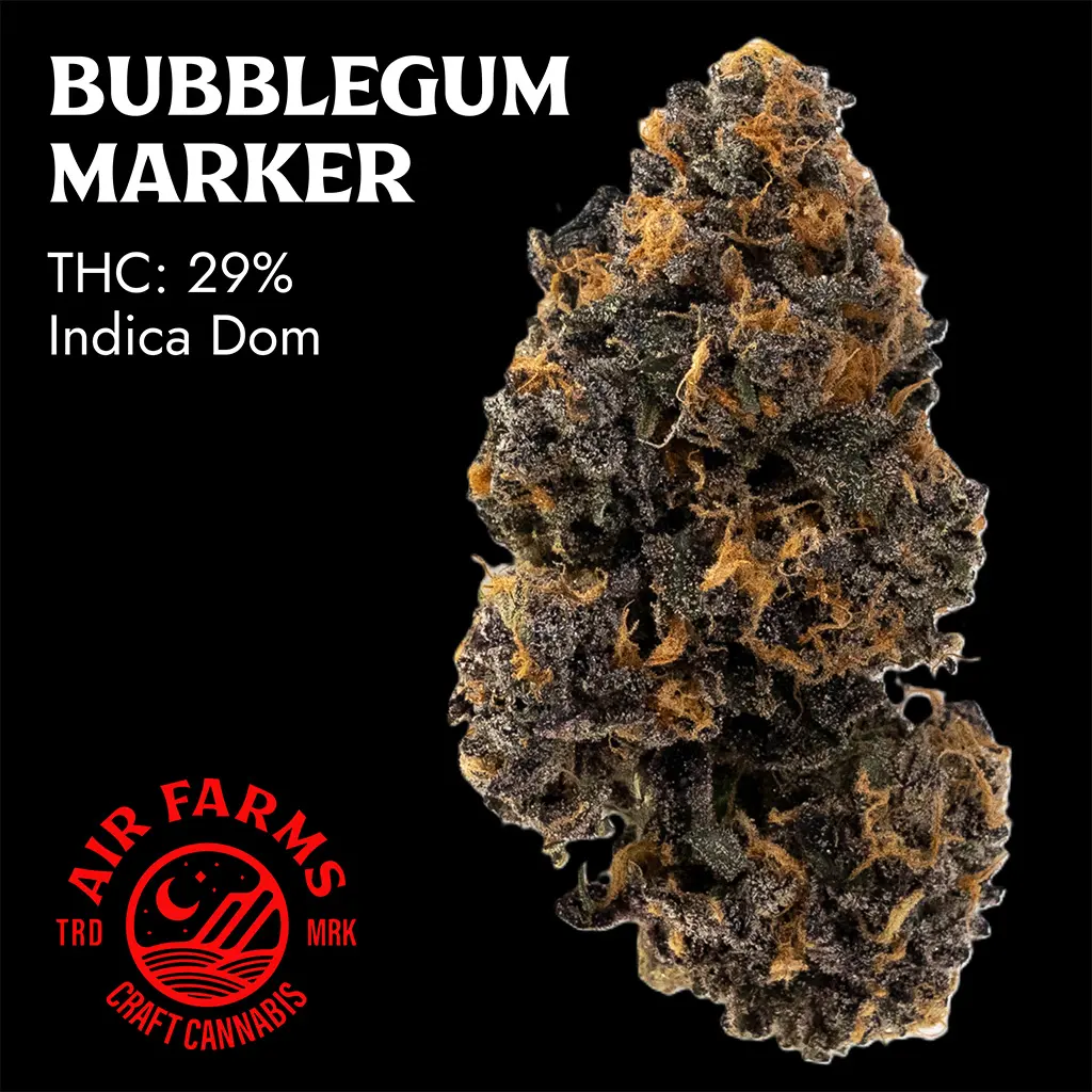 Bubblegum Marker Marijuana (Craft AAAA+) by Air Farms